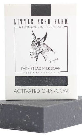 Little Seed Farm Activated Charcoal Face & Body Bar