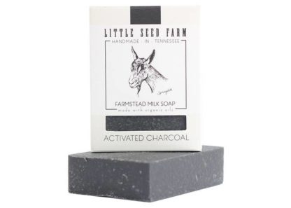 Little Seed Farm Activated Charcoal Face & Body Bar