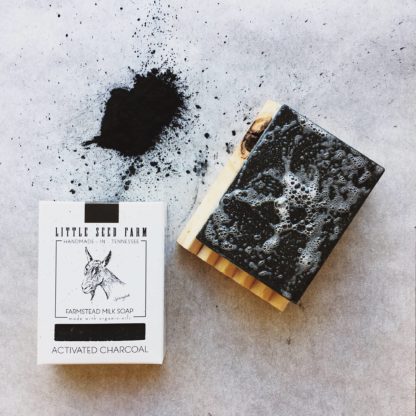 Little Seed Farm Activated Charcoal Face & Body Bar
