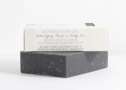 Little Seed Farm Activated Charcoal Face & Body Bar