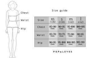 Pepaloves size-guide