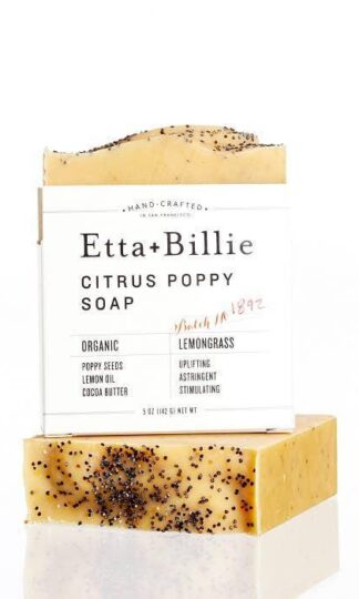 Citrus Poppy Soap Etta + Billie