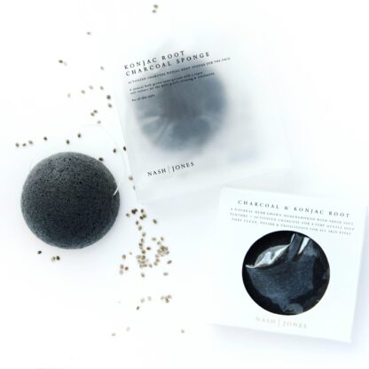 Charcoal Konjac Sponge Nash and Jones